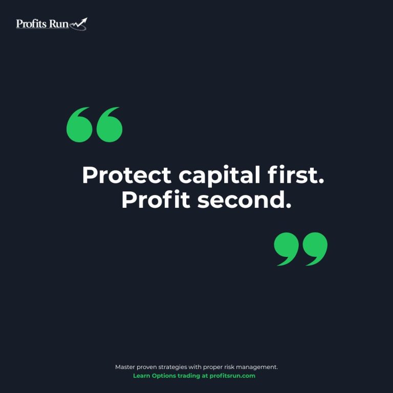 the main mantra of successful options trading