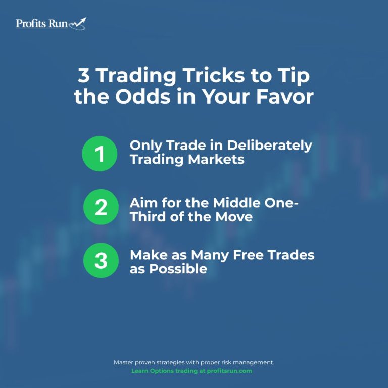 3 trading tricks to tip the odds in your favor
